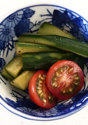 きゅうりの浅漬け梅シソ風味-レシピのメイン写真