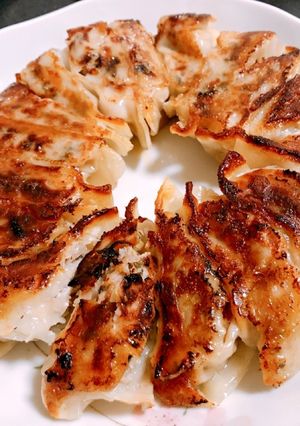 クレイジーソルトで食べるしそ餃子-レシピのメイン写真