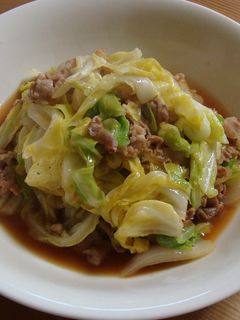 キャベツと豚肉炒め煮-レシピのメイン写真