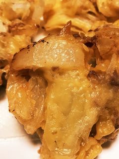 新玉ねぎと豚コマのかき揚げ!-レシピのメイン写真