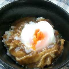 รูปของ 鍋底に残ったカレーで♪とろり和風カレー丼