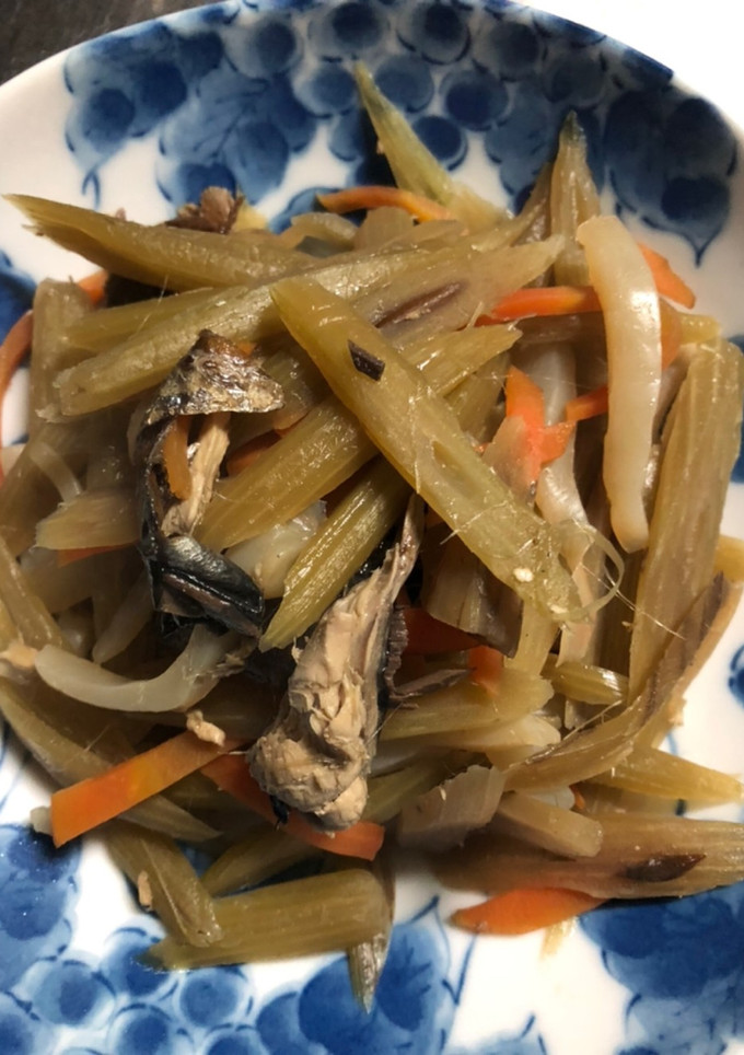 フキの煮付け-レシピのメイン写真