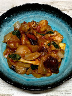 トマト缶で簡単!鶏肉と茄子のイタリアン♪-レシピのメイン写真