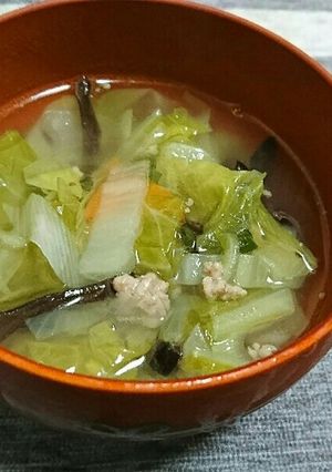 タンメン風中華スープ-レシピのメイン写真