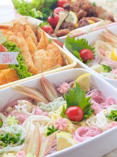 時短!運動会弁☆暑い日も乗り切る素麺弁当-レシピのメイン写真