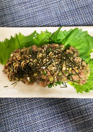 とにかく美味しい！！あじのなめろう-レシピのメイン写真