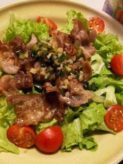 豚バラの焼きしゃぶサラダ-レシピのメイン写真