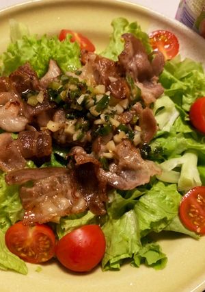豚バラの焼きしゃぶサラダ-レシピのメイン写真