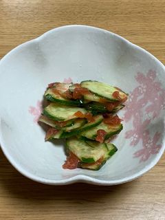 きゅうりと梅和え-レシピのメイン写真