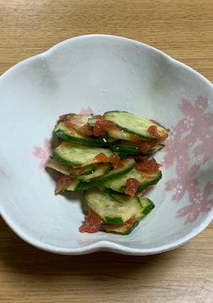 きゅうりと梅和え-レシピのメイン写真