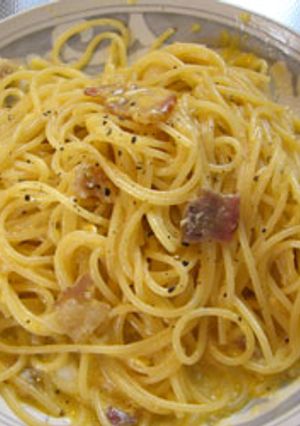 フライパンなしで☆カルボナーラ的なパスタ-レシピのメイン写真