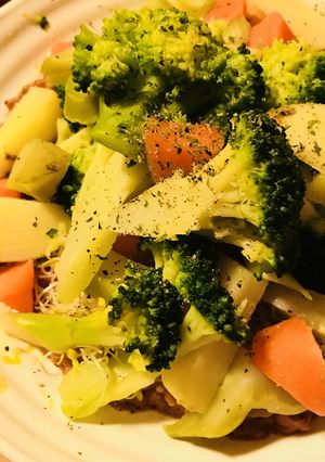 ブロッコリー＆スプラウトの温野菜サラダ-レシピのメイン写真
