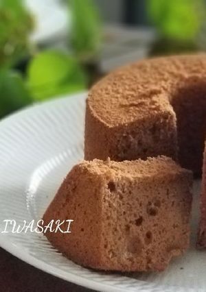 綺麗になれちゃう『チョコレートシフォン』-レシピのメイン写真