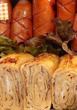 甘い卵焼き~虎柄~(・ω・。)-レシピのメイン写真