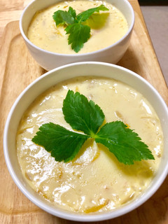 レンジで作る 和風海鮮茶碗蒸し-レシピのメイン写真