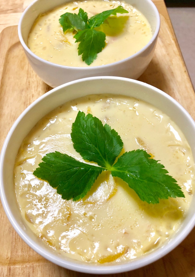 レンジで作る 和風海鮮茶碗蒸し-レシピのメイン写真