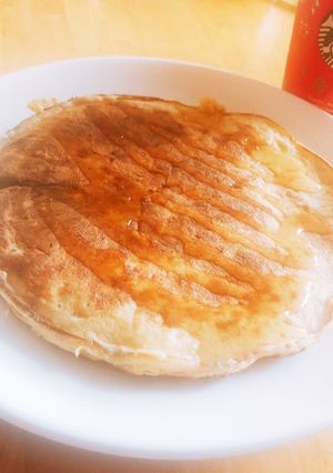 簡単バナナパンケーキ 家にある材料で-レシピのメイン写真