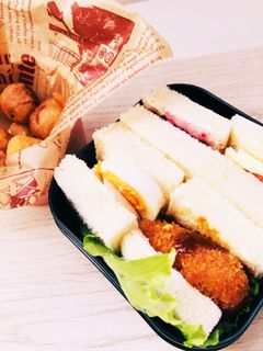 4種のミニサンドイッチ弁当☆-レシピのメイン写真