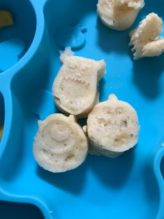 簡単離乳食!きな粉バナナ蒸しパン-レシピのメイン写真