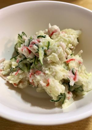 カニカマと🦀きゅうりの🥒ポテトサラダ-レシピのメイン写真