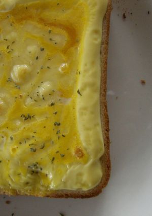 じゅわっと卵チーズトースト-レシピのメイン写真