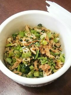 大根葉とツナの甘辛ペッパーふりかけ。-レシピのメイン写真