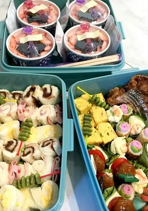 2018小学校運動会お弁当(覚書)-レシピのメイン写真