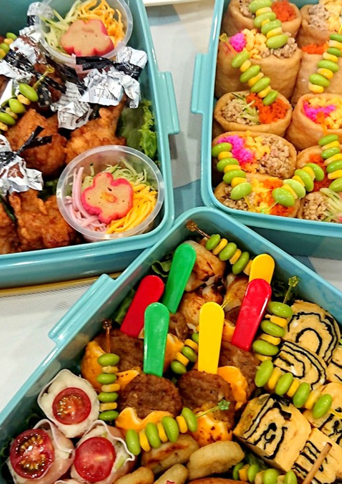 2019小学校運動会弁当(覚書)-レシピのメイン写真