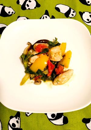 鶏肉の彩り野菜炒め-レシピのメイン写真