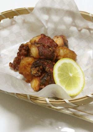 瀬戸内産たこの唐揚げ-レシピのメイン写真