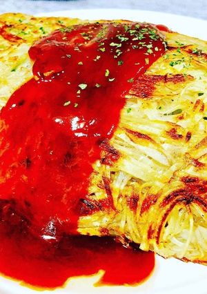 オートミールのレタスとポテトガレット巻き-レシピのメイン写真