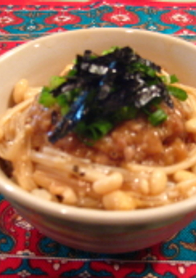 ふわとろ鶏団子のうま煮梅風味丼-レシピのメイン写真