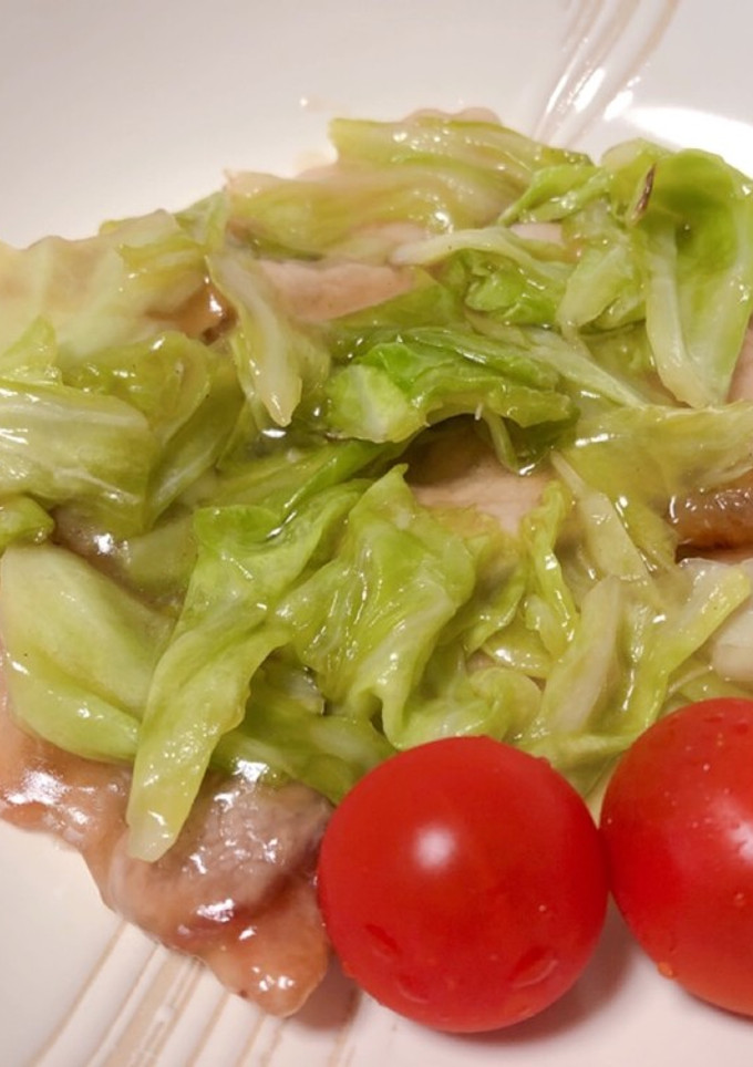 生姜焼きのお肉で〜とろみ和え焼き-レシピのメイン写真