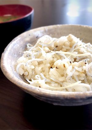 しらす、新生姜、はと麦の薬膳ご飯-レシピのメイン写真