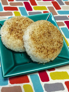 超簡単☆白ごま香る!甘味噌焼きおにぎり-レシピのメイン写真