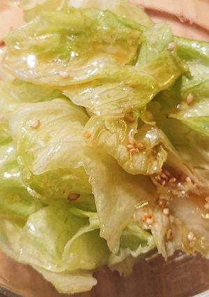やみつきレタス-レシピのメイン写真