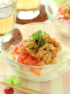 万能トマト肉みそ★そうめんにもぴったり-レシピのメイン写真