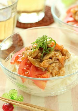 万能トマト肉みそ★そうめんにもぴったり-レシピのメイン写真
