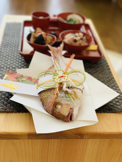 お食い初め 鯛の塩焼き-レシピのメイン写真