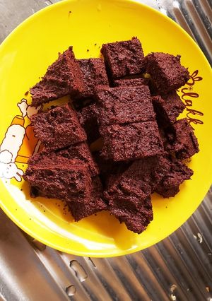 おからパウダー入りブラウニー風焼チョコ-レシピのメイン写真