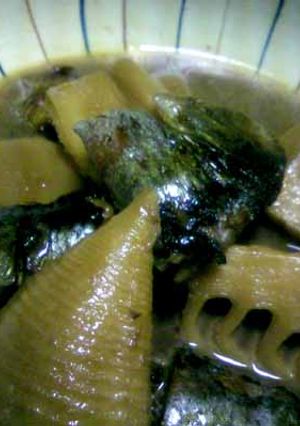 圧力鍋で仕上げるニシンとタケノコ煮-レシピのメイン写真