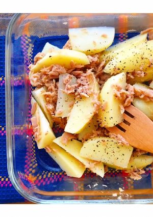 ＊ちょいしみ＊シーチキン塩ホクじゃがいも-レシピのメイン写真