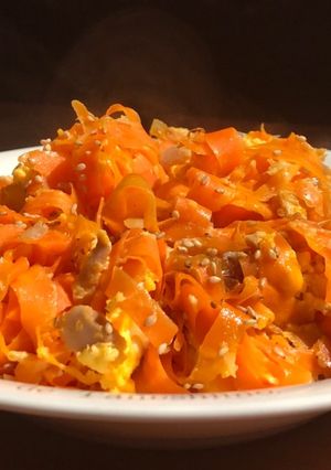 ピーラーで美味にんじんシリシリ！！-レシピのメイン写真