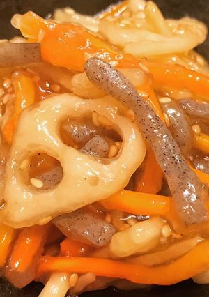 簡単！もう1品！副菜◎きんぴらごぼうあん-レシピのメイン写真