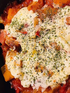 魔法の鍋♪カボチャと蓮根のトマトソース煮-レシピのメイン写真