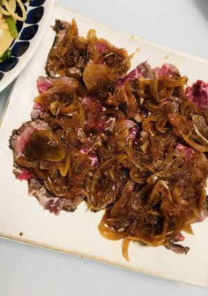 こどもが大好きな牛肉のたたき-レシピのメイン写真