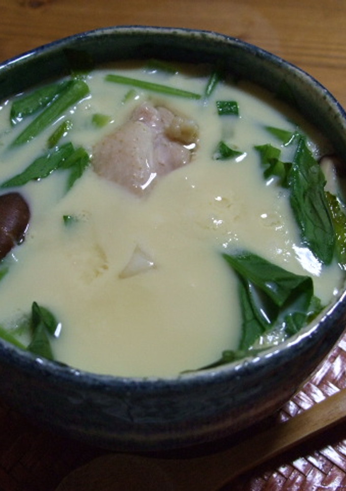 椎茸出汁の茶碗蒸し-レシピのメイン写真