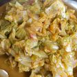 キャベツのイタリア風トマト煮