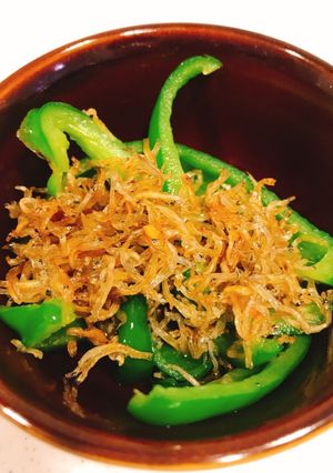 作業２つ！ピーマンとじゃこ炒め-レシピのメイン写真