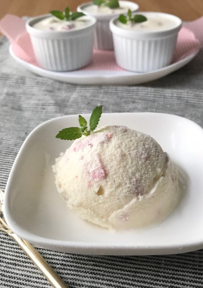 卵不使用、生クリームでアイスクリーム-レシピのメイン写真